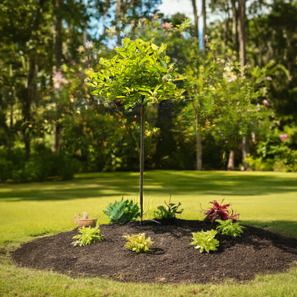 Buttonbush Florida Native 15 Gallon Standard & Topiary Style